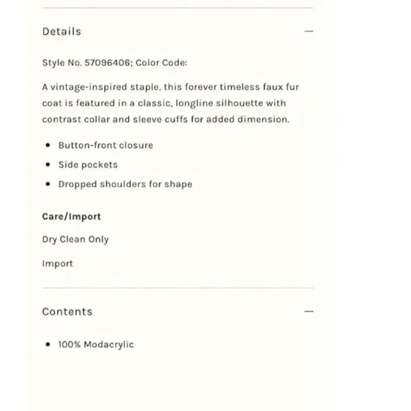 Free People Unreal Fur Forever Chic Coat - Picture 8 of 8